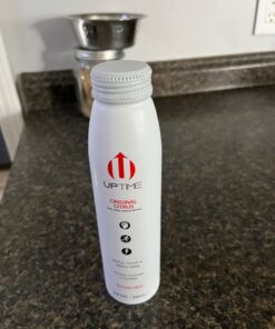 UPTIME – Original Citrus - Zero Sugar (12 Pack), Premium Energy Drink, 12oz Bottles, Natural Caffeine, Sparkling, Natural Flavors, 5 Calories 12 Fl Oz (Pack of 12) 14 61bJ2hQpRFL