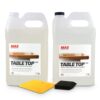 MAS Table Top Pro (2-Gallon Kit) | Crystal Clear Casting for DIY Arts and Crafts Projects | 2-Part Resin and Hardener Epoxy Kit | for Countertops, Wood Tables, Tabletops, Bar Tops, and More 2 Gallon 2 61bJWyAdobL
