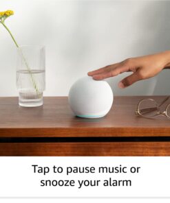 Echo Dot (5th Gen, 2022 release) | With bigger vibrant sound, helpful routines and Alexa | Charcoal Device only 27 61bL3bcaoeL