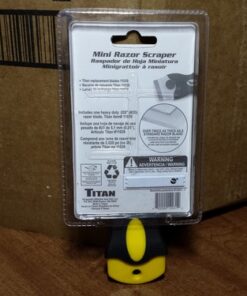 Titan 12031 4-Inch Mini Razor Scraper | Includes 1 Extra Heavy-Duty Razor Blade 28 61bODbrVVjL