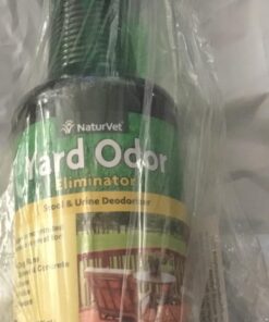 NaturVet – Yard Odor Eliminator – Eliminate Stool and Urine Odors from Lawn and Yard – Designed for Use on Grass, Plants, Patios, Gravel, Concrete & More – 31.6 oz Ready-to-Use with Nozzle Without Citronella 32 Fl Oz (Pack of 1) 38 61bOUGr8 vL