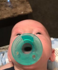 Philips Avent Super Soothie Pacifier, Green, 3+ months, 2 Pack, SCF192/05 34 61bPGu56RlL