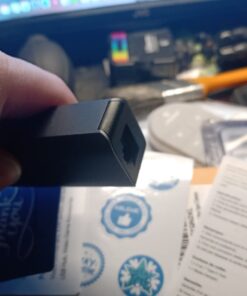 ABLEWE USB C to Ethernet Adapter, 4-in-1 RJ45 to USB-C/Thunderbolt 3 to Gigabit Ethernet LAN Network Adapter for MacBook Pro/Air 2021/2020/2019, iPad Pro 2021, Chromebook, XPS, Surface Book 3/2/Go Grey 36 61bR5 PaEML