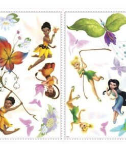 RoomMates RMK1493SCS Disney Fairies Peel and Stick Wall Decals 21 61bZZY87N0L