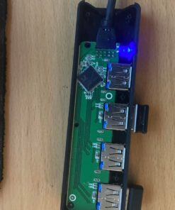 Anker 4-Port USB 3.0 Ultra Slim Data Hub for Macbook, Mac Pro/mini, iMac, Surface Pro, XPS, Notebook PC, USB Flash Drives, Mobile HDD, and More 0.7 ft USB-A 3.0 45 61bZhBkRd2L