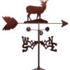 SWEN Products Deer Buck Weathervane (Roof Mount Included) Roof Mount 32 61bcON6NfrL