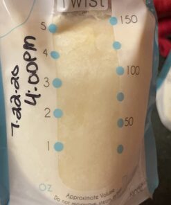 Kiinde Twist Pouch Direct-Pump Direct-Feed Twist Cap Breast Milk Storage Bags for Pumping, Freezing, Heating and Feeding, Pre-Sterilized, 6 Ounce, Pack of 40 6oz 6 Ounce (Pack of 40) 33 61beInPHR5L