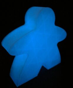 AMOLEN PLA 3D Printer Filament, 1.75mm Glow in The Dark Blue Filament for 3D Printing, 1kg(2.2lbs) Spool, Compatible with Most FDM Printer Glow-blue 51 61bef1G3ssL