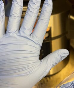 Dealmed Nitrile Medical Grade Exam Gloves, Disposable, Latex-Free, Medium (200 ct.) Medium (Pack of 200) Purple (Pack of 1) 29 61biQ2EsjRL