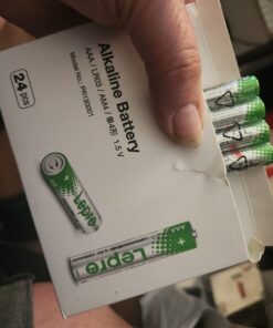 Lepro AAA Batteries 24 Pack, Triple A Batteries with Ultra Long-Lasting Power – High Performance, 1200mAh 1.5V Leak-Proof, Corrosion-Resistant Alkaline AAA Batteries, Ideal for Home & Office Devices 43 61biuFJOcmL