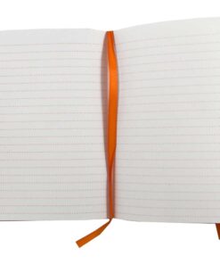 JAM Paper Hardcover Notebook with Elastic Band - Large Journal - 6 x 8 1/2 - Sunburst Orange - 70 Lined Sheets - Sold Individually 6 61bj9AL6vOL