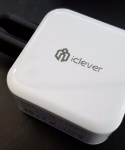 iClever BoostCube 2nd Generation 24W Dual USB Wall Charger with SmartID Technology, Foldable Plug, Travel Power Adapter for iPhone Xs/XS Max/XR/X/8 Plus/8/7 Plus/7/6S/6 Plus, iPad Pro Air/Mini and Other Tablet 1 Pack 57 61bjdQH OhL