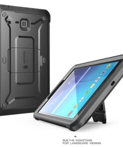 SUPCASE Unicorn Beetle Pro Series Case Designed for Galaxy Tab E 8.0, Full-body Hybrid Protective Case for with Screen Protector Galaxy Tab 8.0 Inch SM-T378/ SM-T375 / SM-T377 Tablet (Black) Black/Black 26 61bkF5QMK0L