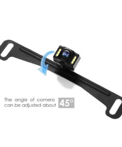 AUTO-VOX Cam1 HD Car Rear View Backup Camera of License Plate for Truck & RV with The Features of IP68 Waterproof High Brightness Light Sensor Night Vision LEDs,Fit All Cars 42 61bkf5mY67L