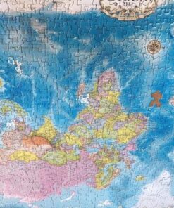 Alternative view of EuroGraphics Map of The World Puzzle (1000-Piece)