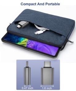 USB C Male to USB 3.0 Female Adapter 3-Pack,Thunderbolt 3 Type C OTG Drive Converter for MacBook Pro 2022,iPad Mini 6 Air 4 5 Generation,Surface Go,Microsoft Galaxy S23 23 S21 S22 Plus Ultra Gray 15 61blOIRTxqL