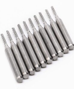 JIUWU 1.5MM Carbide End Milling Cutter,CNC Router Bits, End Mill for PCB Machine Pack of 10 11 61bm3Ywp5pL
