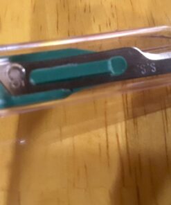 Medpride Disposable Scalpel Blades| Sharp, Tempered Stainless-Steel Blades | Pack of 10 Sterile Scalpel Knives| Plastic Handle| Individual Pouches| for Dermaplaining, Podiatry, Crafts & More (#10) #10 35 61bmYM1aMBL