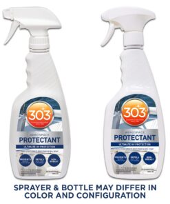 303 Products Marine Aerospace Protectant – UV Protection – Repels Dust, Dirt, & Staining – Smooth Matte Finish – Restores Like-New Appearance – 32 Fl. Oz. (30306) 28 61bnhU0ALL
