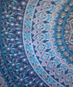 Popular Handicrafts Tapestry Wall Hanging Hippie Mandala Bohemian Hippy Psychedelic Design Indian Magical Thinking Tapestries Bedspread 84x90 Inches,(215x230cm) Navy Blue Full (215cms x 230cms) Neavy Blue 30 61br0Az3lvL
