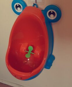 Soraco Frog Potty Training Urinal for Toddler Boys Toilet with Aiming Target (Blue) Blue 20 61bs5euVpGL