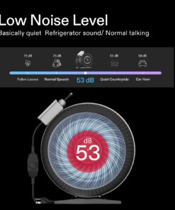 VIVOSUN Z8 8 Inch Inline Duct Fan, 740 CFM Ventilation Fan with Variable Speed Controller for Grow Tent, Indoor Garden Ventilation, Black 14 61buU3YSnL