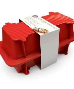 Silicone Large Bread Pan and 1 Loaf Pan 2PCS | Non-Stick Baking Mold | Premium Kitchen Pan | Dishwasher Safe 9.25L x 3.9W | Flexible Easy release for Homemade Cakes, Breads, Meatloaf and quiche. 1 Loaf 2PC 29 61bvscmMvWL