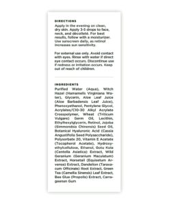 Tree of Life Retinol Serum for Face w/Hydrating Hyaluronic Acid for Wrinkle Soothing, Fine Lines & Dark Spots - 2 Fl Oz - Renew & Reset Nighttime Serums - Dermatologist Tested Facial Skin Care 2 Fl Oz (Pack of 1) 31 61bvzzqy5iL