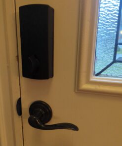 Honeywell Safes & Door Locks - 8712409 Electronic Entry Deadbolt with Keypad, Oil Rubbed Bronze, 2.9 x 2 x 6.2 inches 33 61bxBR EXL 1