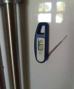 Lavatools PT12 Javelin Ultra Fast Digital Instant Read Meat Thermometer for Grill and Cooking, 2.75" Probe, Compact Foldable Design, Large Display, Splash Resistant – Maize 21 61byYI7VPZL