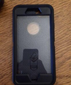 OtterBox iPhone SE 3rd & 2nd Gen, iPhone 8 & iPhone 7 (not compatible with Plus sized models) Defender Series Case - BLACK, rugged & durable, with port protection, includes holster clip kickstand Frustration Free Packaging 43 61c 8zcj52L