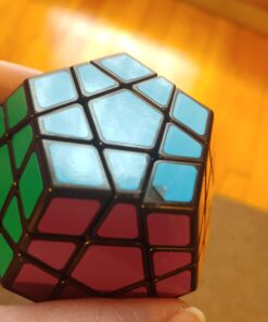 Dreampark 3x3 Megaminx Speed Cube Puzzle Toy, Black Sticker - 1 pcs 18 61c0E8phPGL