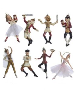 Alternative view of Kurt Adler W20229 2.75" Polyresin Nutcracker Suite Miniature Ornament Set, 8 Pieces