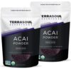Terrasoul Superfoods Organic Acai Berry Powder, 8 Oz (Pack of 2), Freeze-Dried for Freshness, Omega Fats Boost for Smoothie Bowls, and Antioxidant-Packed Superfoods Recipes 4 Ounce (Pack of 2) 25 61c2GtLuOYL