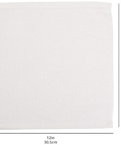 Amazon Basics Fast Drying Bath Towel, Extra Absorbent, Terry Cotton Washcloth, 12 x 12 Inch, White - Pack of 60 23 61c5A6MvaVL