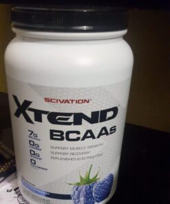 XTEND Original BCAA Powder Blue Raspberry Ice | Sugar Free Post Workout Muscle Recovery Drink with Amino Acids | 7g BCAAs for Men & Women | 90 Servings 90 Servings (Pack of 1) 27 61c6 weDSnL 1