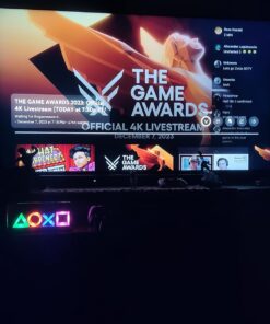 Paladone Playstation Controller Icons Light with 3 Light Modes - Sound Reactive, Dynamic Phasing, and Standard Mode - Gaming Desk Accessories and Game Room Decor 23 61c7N1EjrJL