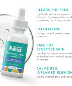 Alternative view of Body Clearing Serum [1 Fl Oz] Level 2 Acne Serum - Advanced Formula for Body Acne, Folliculitis, Back, Butt, Chest, Thighs, Shoulders - Mandelic Acid 1 Fl Oz (Pack of 1)