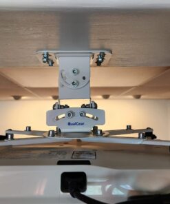 QualGear PRB-717-Wht Ceiling Mount Projector Accessory White Mount 46 61cCaOtlS2L