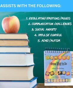 Thought-Spot I Know What to Do Feeling/Moods Flipbook: Different Moods/Emotions; Autism; ADHD; Helps Kids Identify Feelings and Make Positive Choices (Moods/Feelings Flipbook) Moods/Feelings Flipbook 24 61cDtohfcL