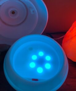 HATHASPACE Marble Essential Oil Aroma Diffuser, 350ml Aromatherapy Fragrance Diffuser & Ultrasonic Cool Mist Room Humidifier, 24+ Hour Capacity, 7-Color Mood Light, Intermittent Mode, BPA-Free (White) White 29 61cFG4ekwML