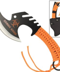 Alternative view of Armory Replicas Zombie Killer Skullsplitter Throwing Axe - Orange