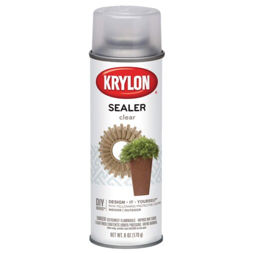 Krylon K18200007 Make It Last Clear Coat Sealer 6 Ounce