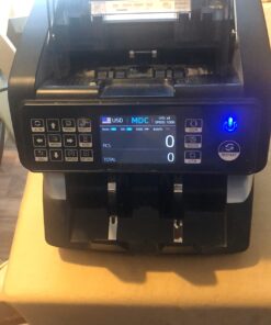 Cassida 5520 UV/MG - USA Money Counter with ValuCount, UV/MG/IR Counterfeit Detection, Add and Batch Modes - Large LCD Display & Fast Counting Speed 1,300 Notes/Minute UV/MG Counterfeit Detection 29 61cGwiDqmoL