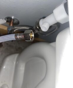 TUSHY Basic 2.0 Bidet Toilet Seat Attachment | A Non-Electric Self Cleaning Water Sprayer w/Adjustable Water Pressure Nozzle, Angle Control & Easy Home Installation (White/Bamboo) White/Bamboo 41 61cNOofBcL