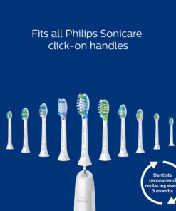 Philips Sonicare Genuine DiamondClean Replacement Brush Heads, Black, 2 Pack, HX6062/94 13 61cO3kzOZQL