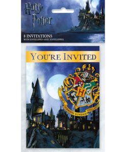 Unique Harry Potter Party Invitations, 5.38" X 3.82", Multicolor 5 61cODHguEhS