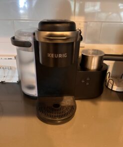 Keurig K-Cafe Single Serve K-Cup Coffee, Latte and Cappuccino Maker, Dark Charcoal 53 61cPNyXAG0L