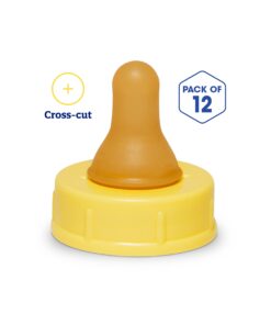 Enfamil Cross Cut Soft Nipples, Latex-Free & BPA Free, 12 Count (Pack of 1) 18 61cQqSqTKML