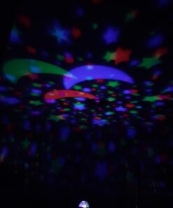 MOKOQI Star Projector Night Lights for Kids, Birthday Gifts for 1-4-6-14 Year Old Girl and Boy, Projection Lamp for Kids Bedroom, Glow in The Dark Stars and Moon for Child Asleep Peacefully- Purple 40 61cRSNC0m8L